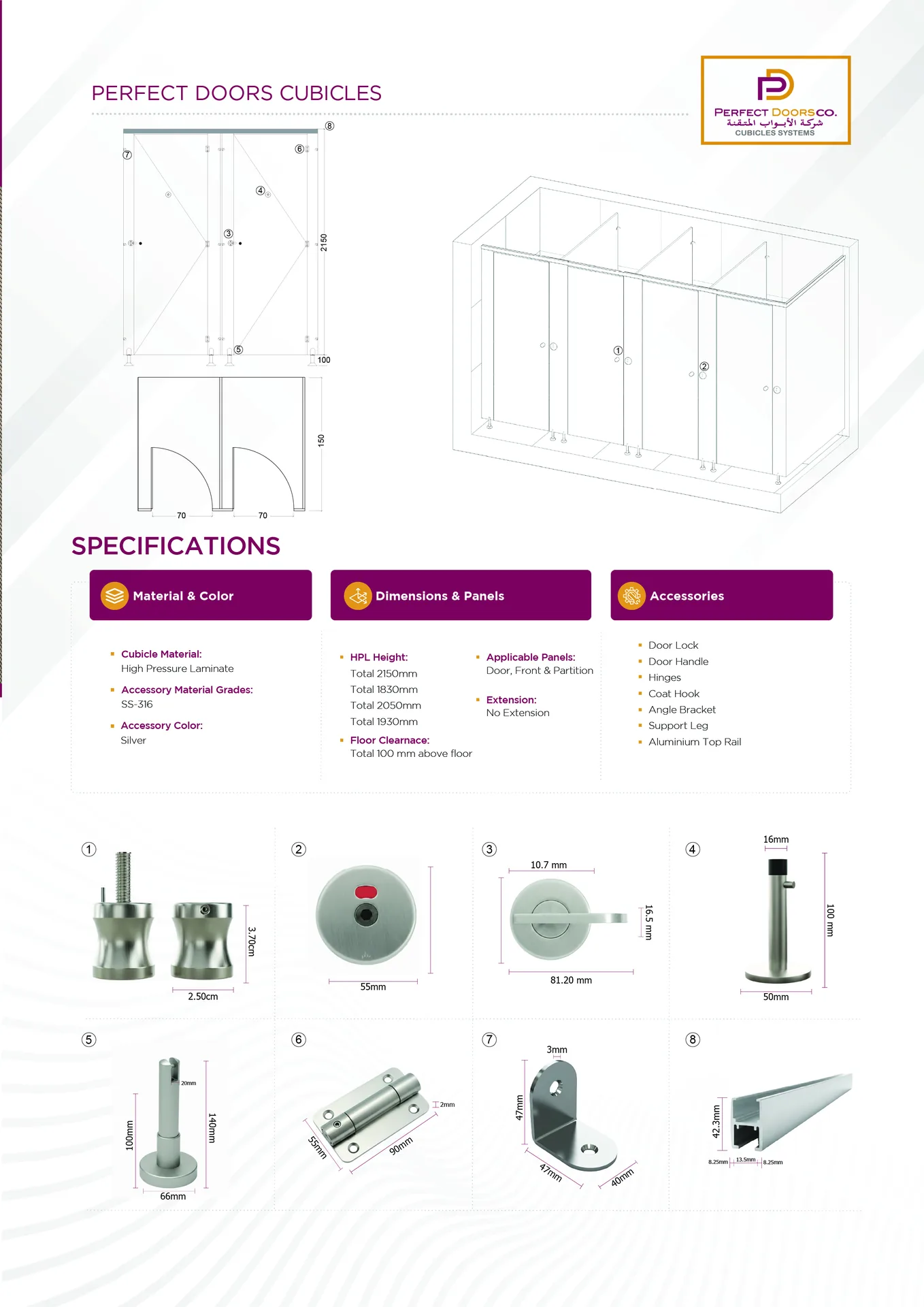 Italian System CAD Technical Drawing